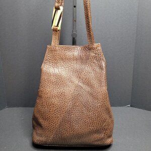 Mesace Leather Crossbody/Shoulder Bag Decorative Buckle On Strap